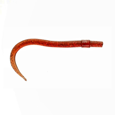 Приманка ZUB-WORM 100мм(4")-5шт, (цвет 911) машинное масло с блестками Приманка ZUB-WORM 100мм(4")-5шт, (цвет 911) машинное масло с блестками