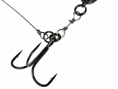 Оснастка стальная Lucky John DEEP PIKE STINGER RIG L+FLEXHEAD 10г