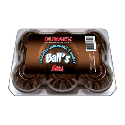 Прикормка "DUNAEV BALL`S" 0.75кг Лещ