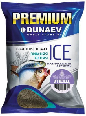 Прикормка "DUNAEV iCE-PREMIUM" 0.9кг Лещ