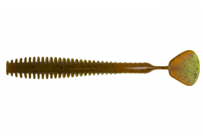 Съедобный силикон виброхвост AKKOI DIPLOMAT 50 OR17