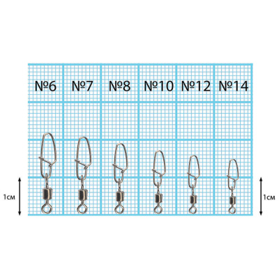 Вертлюжок цилиндр с застежкой "Новый Коготь" Dunaev # 6 Вертлюжок цилиндр с застежкой "Новый Коготь" Dunaev # 6