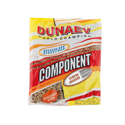 Прикормка "DUNAEV КОМПОНЕНТ" 0.2кг Семена Конопли
