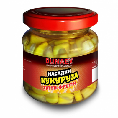 Насадка стеклобанка "Дунаев Кукуруза" 100мл Тутти-Фрутти