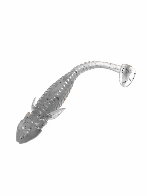 Приманка ZUB-ROCKER  75мм(3")-6шт, (цвет 501) серый с блестками