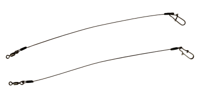 Поводок "FISH SEASON" AFW 1Х7, тест 11 кг, 15 см (2 шт.)