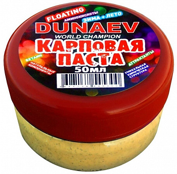 Паста Dunaev 50мл Карп Мед