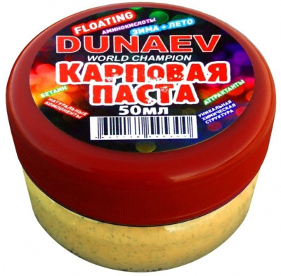Паста Dunaev 50мл Карп Кукуруза