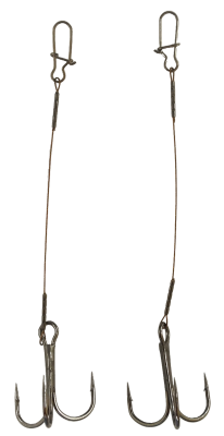 Оснастка ZUB "Стингер одинарный"  S-9 см, 2 шт Оснастка ZUB "Стингер одинарный"  S-9 см, 2 шт