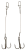 Оснастка ZUB "Стингер одинарный"  S-9 см, 2 шт Оснастка ZUB "Стингер одинарный"  S-9 см, 2 шт