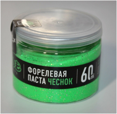 Паста ZUB 60мл Форель "Чеснок" Зеленая Паста ZUB 60мл Форель "Чеснок" Зеленая