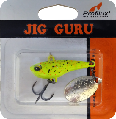 Джиг-блесна Тэйл-Спиннер (14 гр)  цв.313 (желтый) Джиг-блесна Тэйл-Спиннер (14 гр)  цв.313 (желтый)