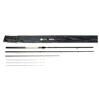 Удилище фидерное"JOKER"(CORK+EVA),тест  до 120 г, 3,60 м, 3+3, (1oz,1 /5oz - стекло ,2oz - карбон)