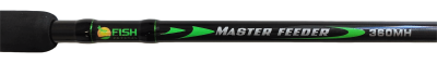 Удилище фидерное "MASTER FEEDER" FISH CRYSTAL , тест 60-120  г, 3,60 м, 3+3 tips