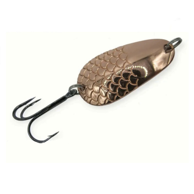 Блесна Колебалка Питер Ложка Чешуйчатая 14гр Красный