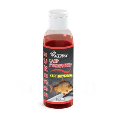 Ароматизатор-концентрат жидкий ALLVEGA "Essence Carp Strawberry" 100мл (КАРП КЛУБНИКА) NEW Ароматизатор-концентрат жидкий ALLVEGA "Essence Carp Strawberry" 100мл (КАРП КЛУБНИКА) NEW