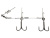 Оснастка стальная Lucky John STINGER SSW 1х7 3,5+5,5cm, оснащ. тройником №01 1шт. Оснастка стальная Lucky John STINGER SSW 1х7 3,5+5,5cm, оснащ. тройником №01 1шт.