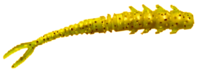 Приманка ZUB-Dragon 35мм(1,4") -12шт, (цвет 310) желтый с блестками