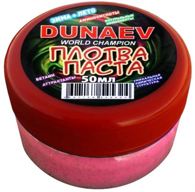 Паста Dunaev 50мл Плотва Мотыль