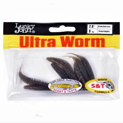 Слаги съедобные искусственные LJ Pro Series ULTRAWORM 2,0in (05.00)/S21 9шт. Слаги съедобные искусственные LJ Pro Series ULTRAWORM 2,0in (05.00)/S21 9шт.