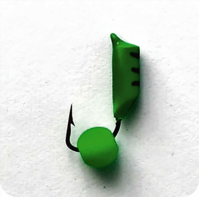 Безнасадка 2,5 зелёный, неоновый шар, 0,5гр. зеленый