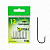 Крючок СТАВРИДНЫЙ с ушком, №6, покрытие BN (8 шт)