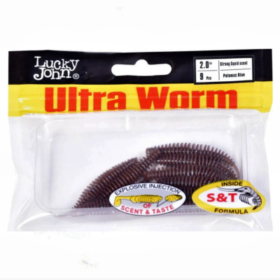 Слаги съедобные искусственные LJ Pro Series ULTRAWORM 2,0in (05.00)/S19 9шт. Слаги съедобные искусственные LJ Pro Series ULTRAWORM 2,0in (05.00)/S19 9шт.