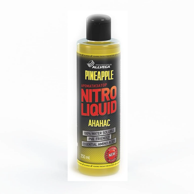 Ароматизатор жидкий ALLVEGA "Nitro Liquid Pineapple" 250мл (АНАНАС) Ароматизатор жидкий ALLVEGA "Nitro Liquid Pineapple" 250мл (АНАНАС)