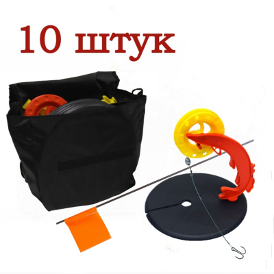 Жерлица Щука сумка оснащенная Жерлица Щука сумка оснащенная