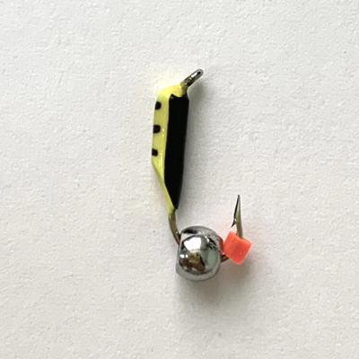 Столбик с белым шариком 2,0 мм ЖЕЛТО-ЧЕРНЫЙ