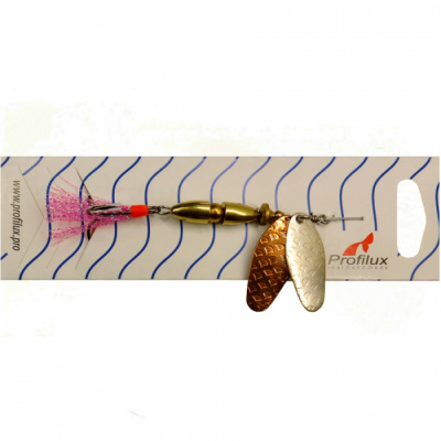 Вращ.танд. Бабочка М2 цв. 04/06 серебро чешуя-медь чешуя