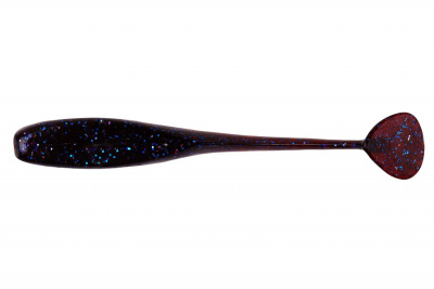 Съедобный силикон виброхвост AKKOI DROP 74 OR12