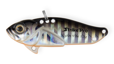 Блесна-Цикада Strike Pro Cyber Vibe 45, 45 мм, 9,1 гр, цвет: Black Silver OB, (JG-005C#A70-713) Блесна-Цикада Strike Pro Cyber Vibe 45, 45 мм, 9,1 гр, цвет: Black Silver OB, (JG-005C#A70-713)