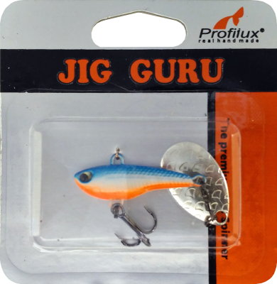 Джиг-блесна Тэйл-Спиннер ( 7,5 гр)  цв.305 ("Плотва") Джиг-блесна Тэйл-Спиннер ( 7,5 гр)  цв.305 ("Плотва")