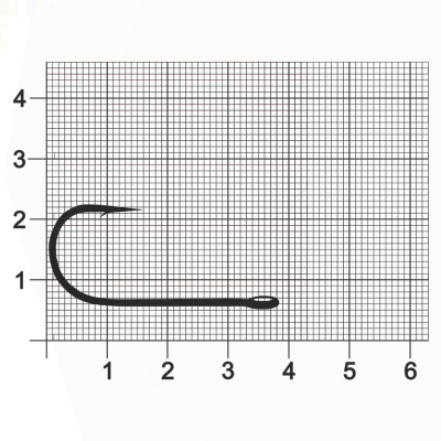 Крючок Single Hook ZUB 604 # 1/0 (упак. 5 шт) Крючок Single Hook ZUB 604 # 1/0 (упак. 5 шт)