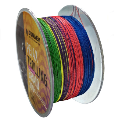 Шнур DUNAEV TROLLING BRAID PE X4 300м 0,24мм Шнур DUNAEV TROLLING BRAID PE X4 300м 0,24мм