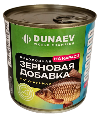 Добавка для прикормки металлобанка 430мл "Дунаев  Карась"