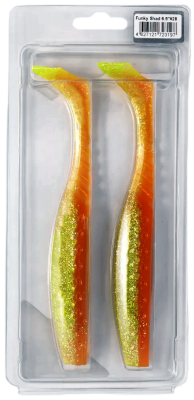 Приманка силиконовая Frapp Funky Shad 6,9" #28 (2 шт/уп) Приманка силиконовая Frapp Funky Shad 6,9" #28 (2 шт/уп)