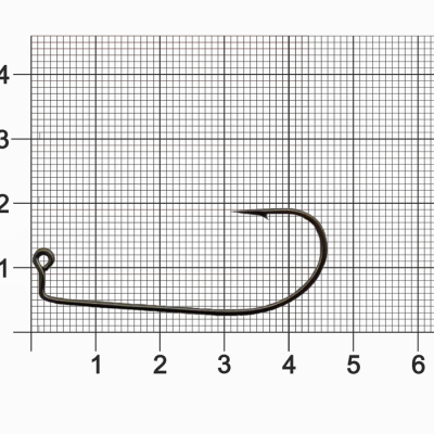 Крючок Dunaev Jig 301 # 4/0 (упак. 5 шт)