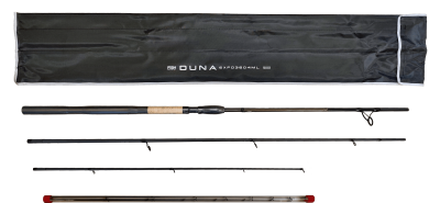 Удилище фидерное "DUNA" тест до 80GR,3,60м, 3+3 (2oz, 1,5oz ,1oz Carb.)Carb 30T+40T
