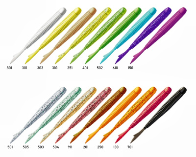 Приманка ZUB-Snetok 48мм(1,9") -10шт (цвет 503) коричневый с блестками