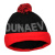 Шапка черная с помпоном "DUNAEV" Шапка черная с помпоном "DUNAEV"