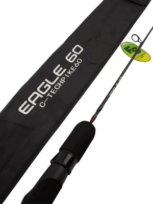 Удочка зимняя "EAGLE" (с катушкодержателем, с тюльпаном), 60см.