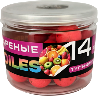 Бойлы CARPELLA Вареные 14мм Тутти-Фрутти (35г)