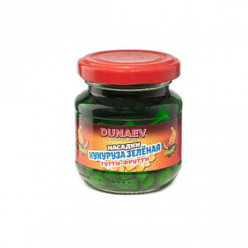 Насадка стеклобанка "Дунаев Кукуруза Зеленая" 100мл Тутти-Фрутти