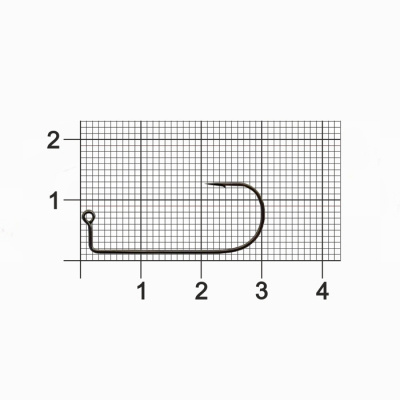 Крючок Dunaev Jig 302 # 1 (упак. 5 шт)