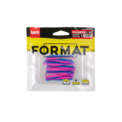 Силиконовая приманка FORMAT PIONEER 50mm (8шт.) цвет F05