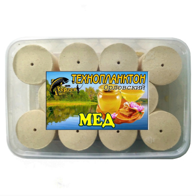 Технопланктон Мёд (80г/шт; 11шт/уп) Технопланктон Мёд (80г/шт; 11шт/уп)