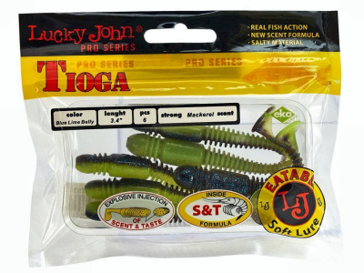 Виброхвост съедоб. исскуст. LJ Pro Series TIOGA 3.4in T53 Виброхвост съедоб. исскуст. LJ Pro Series TIOGA 3.4in T53