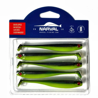 Мягкие приманки Narval Fishing Skinny 10cm #045-Black Lime Мягкие приманки Narval Fishing Skinny 10cm #045-Black Lime